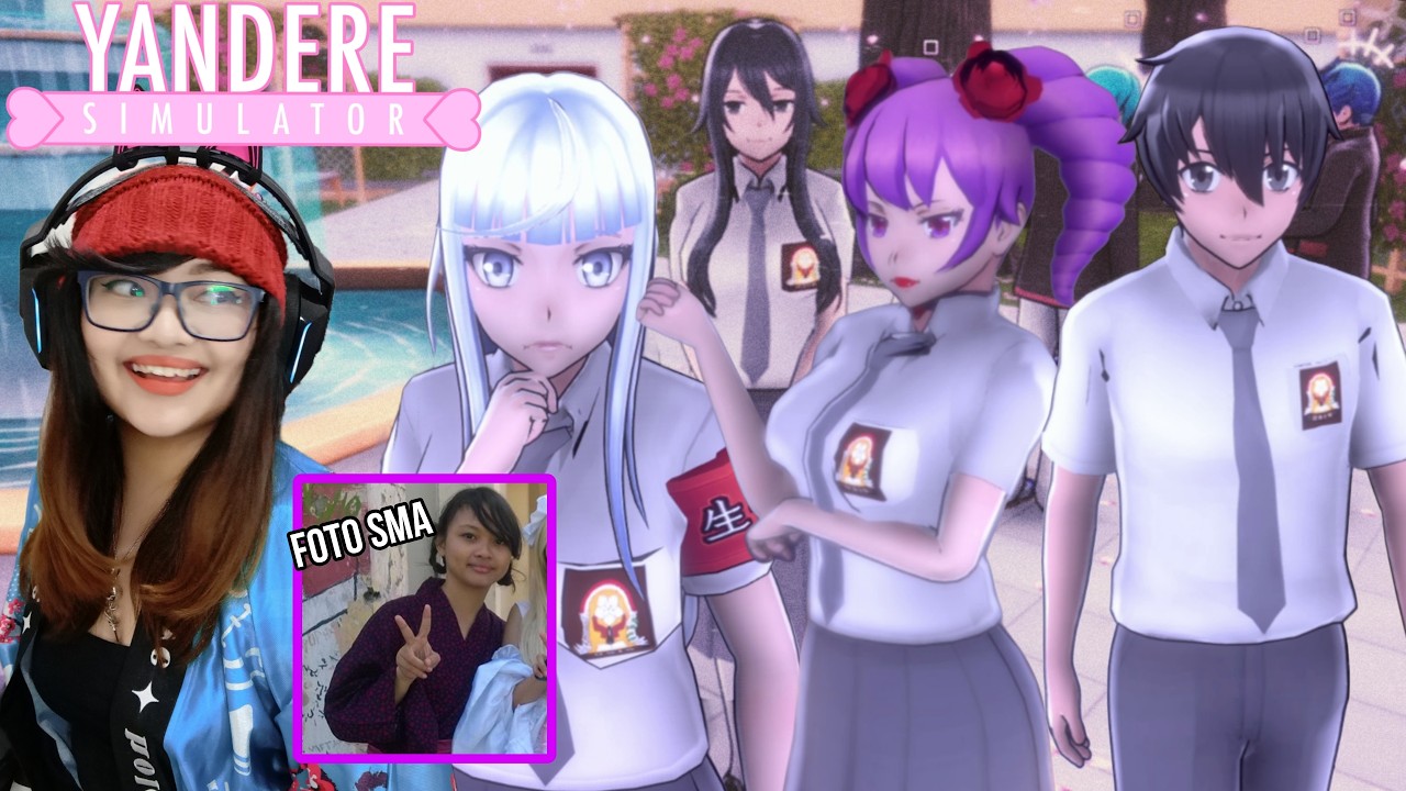 Yandere Simulator tapi pakai seragam SMA~ | Yandere Simulator Mod