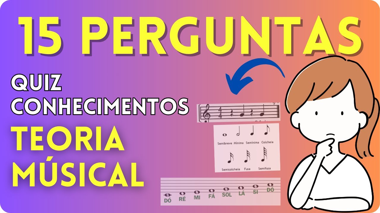 Quiz musical - 15 perguntas testar o seu conhecimento musical