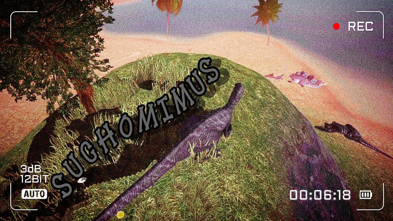 Hard life of suchomimus | the cursed dinosaur isle #dinosaur#thecurseddinosaurisle 