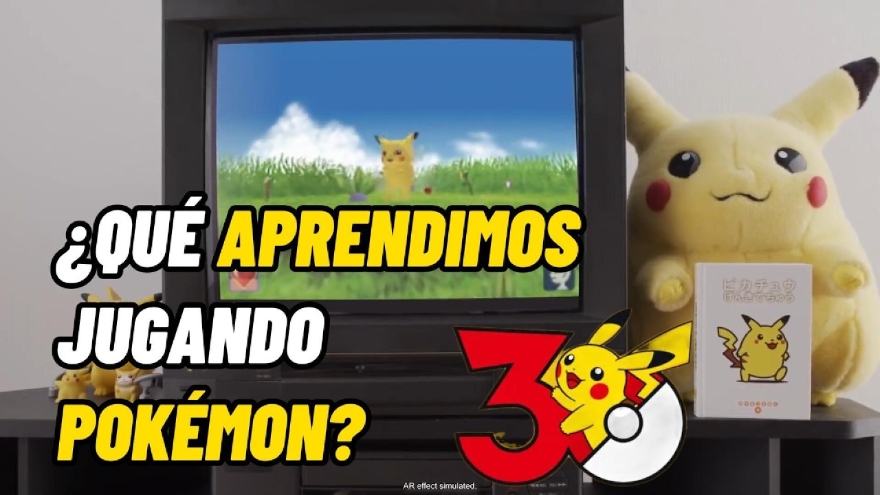 Todo lo que POKÉMON me ENSEÑÓ en 30 años. | Pokémon 30 Aniversario