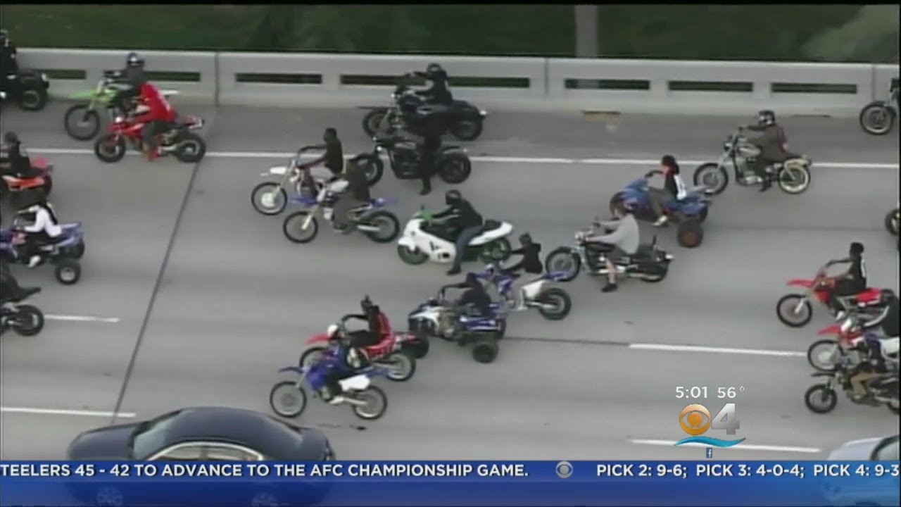 Cops On Look Out For 'Wheels Up, Guns Down' Riders