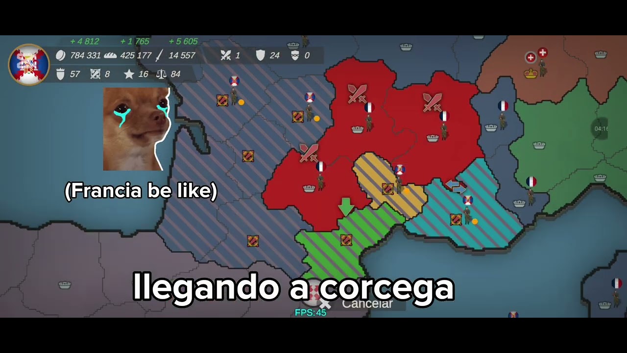 Jugando a copia HOI4