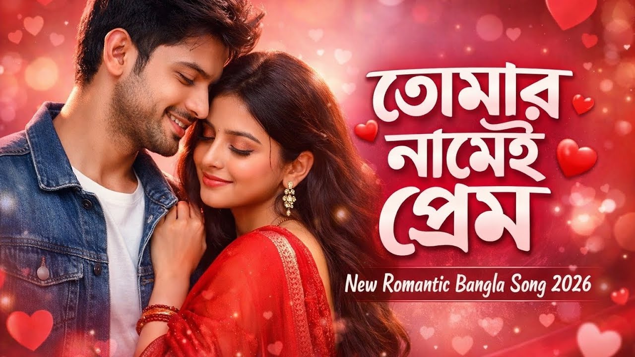 তোমার নামেই প্রেম | New Romantic Love Song 2026 | Bangla Romantic Song