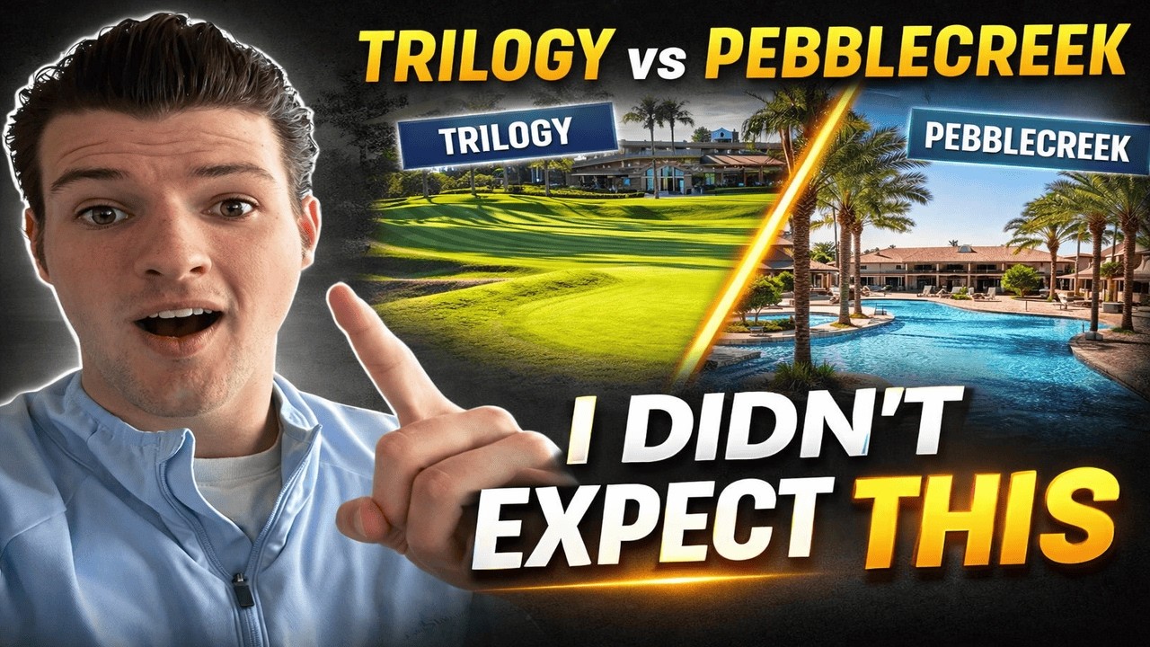 Trilogy at Vistancia против PebbleCreek | Какое сообщество для людей старше 55 лет в Аризоне лучш...