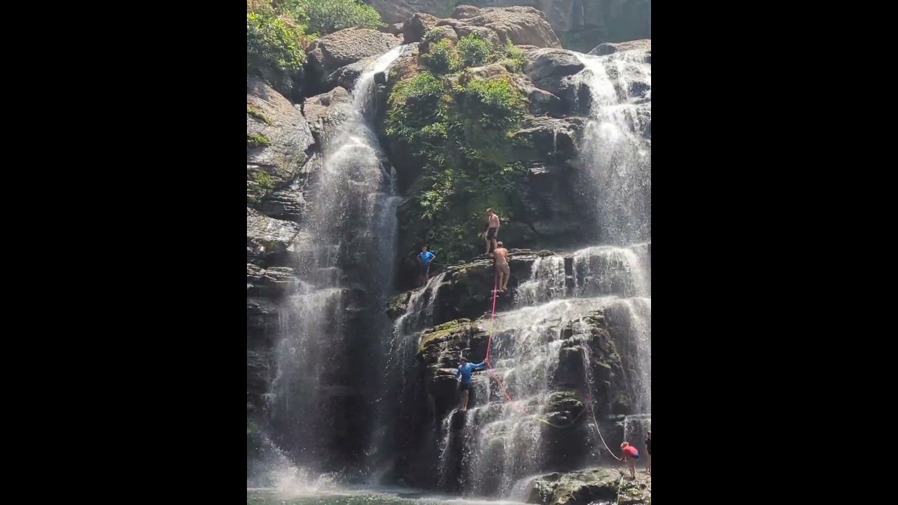 Nauyaca Waterfalls Nature Park, Dominical, Costa Rica  #huckoutside #waterfall #costarica #travel