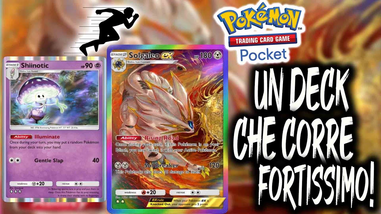 SOLGALEO EX CON SHIINOTIC CORRE COME UN PAZZO! Pokémon TCG Pocket