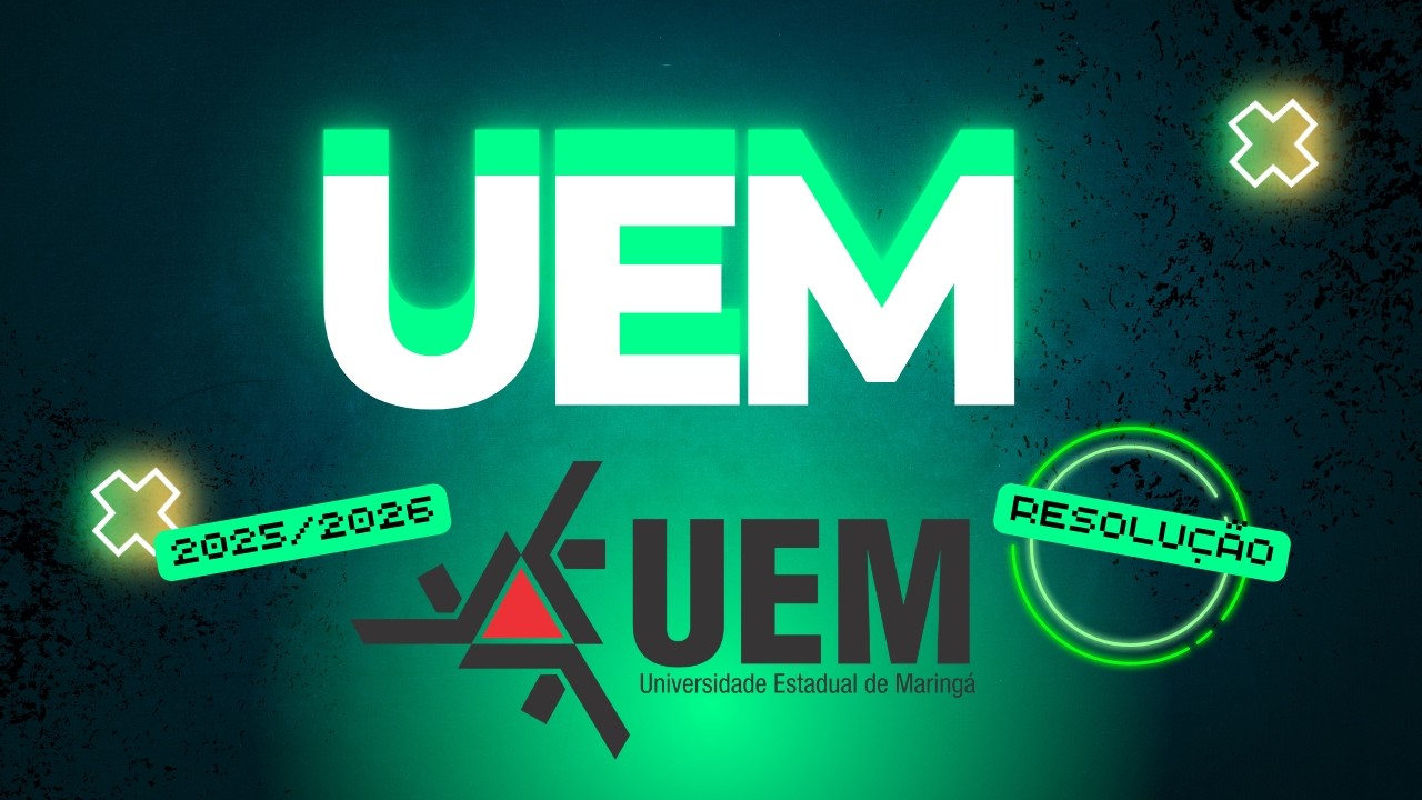 Resolução vestibular UEM 2025/2026