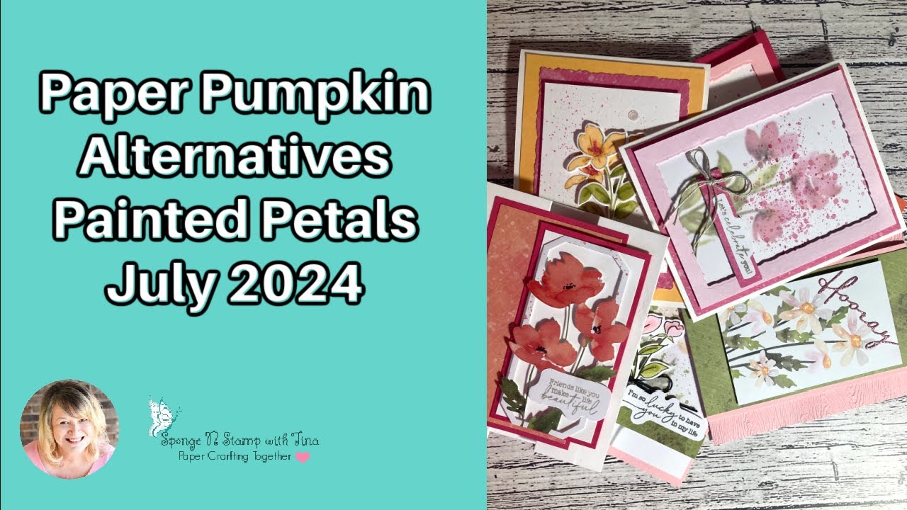 Painted Petals Paper Pumpkin Alternatives