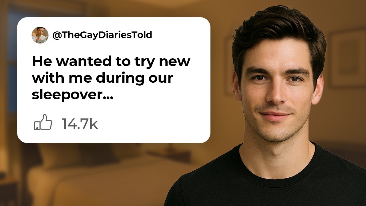 He Said He Was Straight… But He Let Me Do THIS During Our Sleepover | Gay Love Story