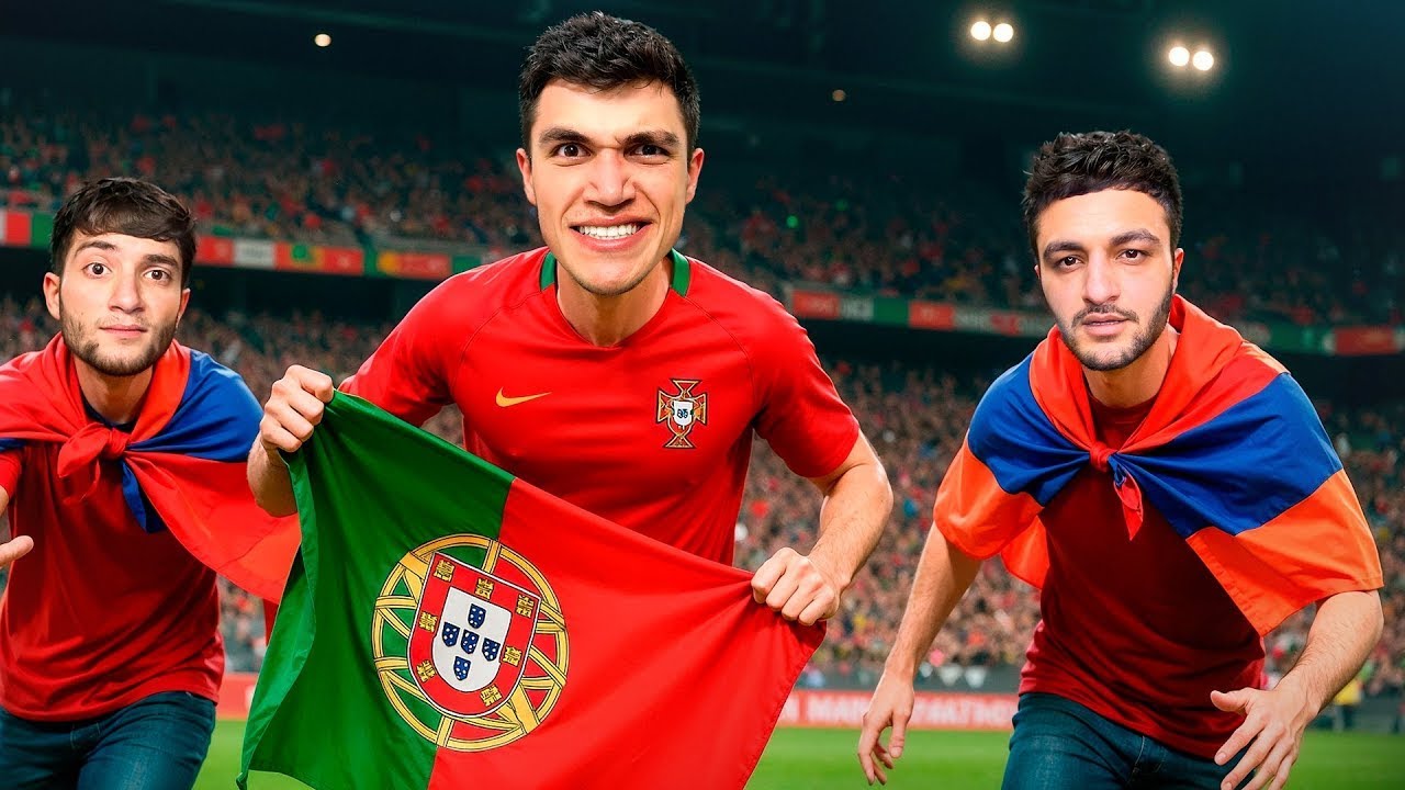 IRL 🔴 ԳՆՈՒՄ ԵՆՔ ՍՏԱԴԻՈՆ ՆԱՅԵԼՈՒ 🇵🇹 PORTUGALIA - ARMENIA 🇦🇲 ԽԱՂԸ ‼️ SIRIUS/ARSEN/HAR