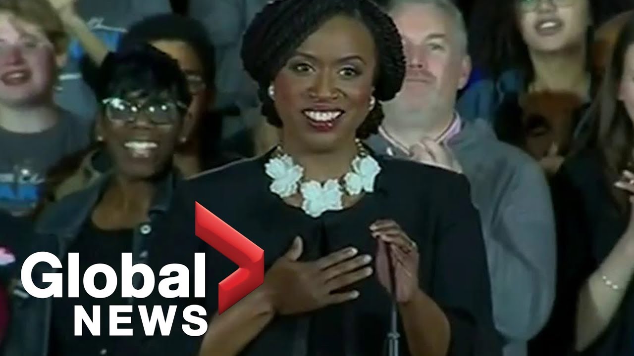 Midterm Elections: Ayanna Pressley gives impassioned victory speech after winning House seat
