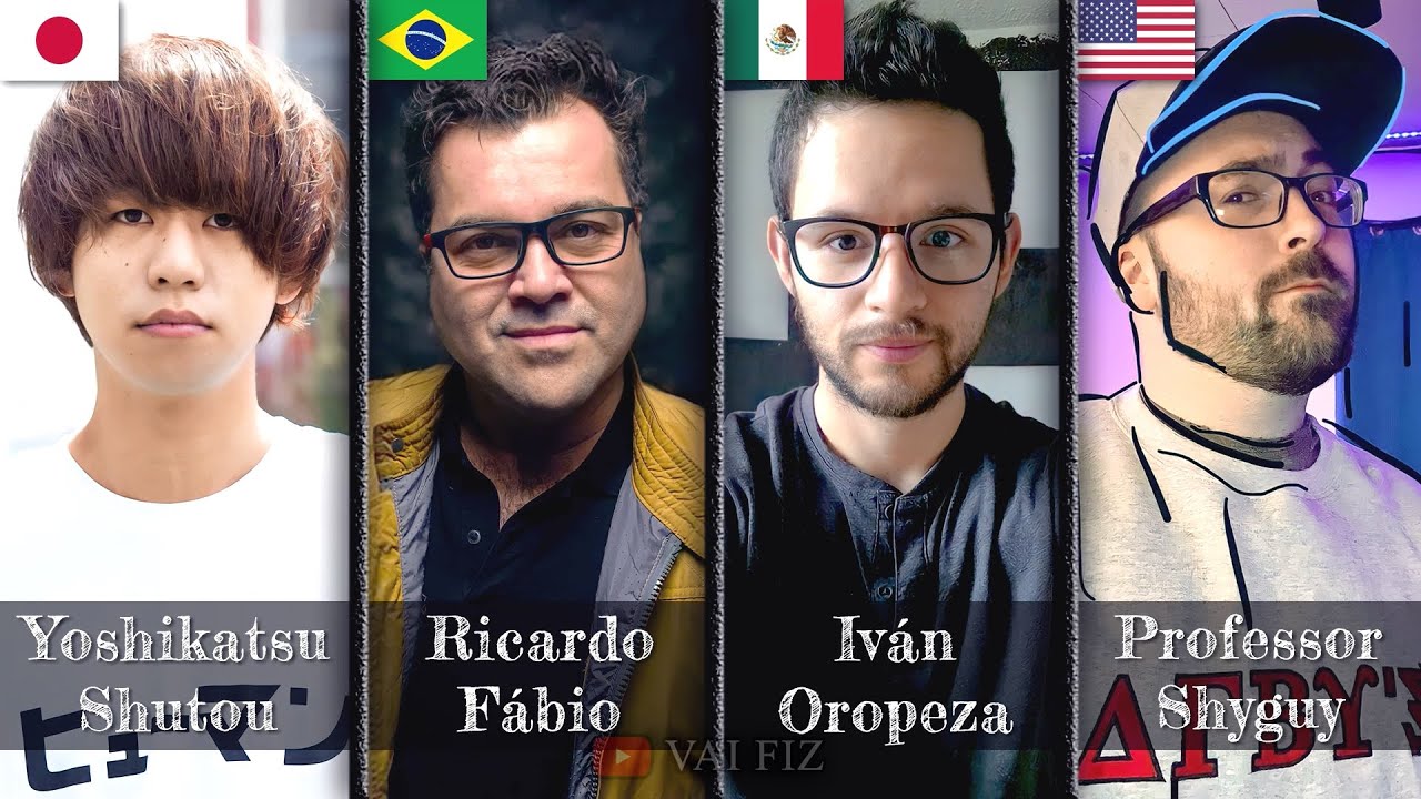 Dragon Ball Super Ed2 epic Mashup: Yoshikatsu Shutou, Ricardo Fábio, Iván Oropeza & Professor Shyguy