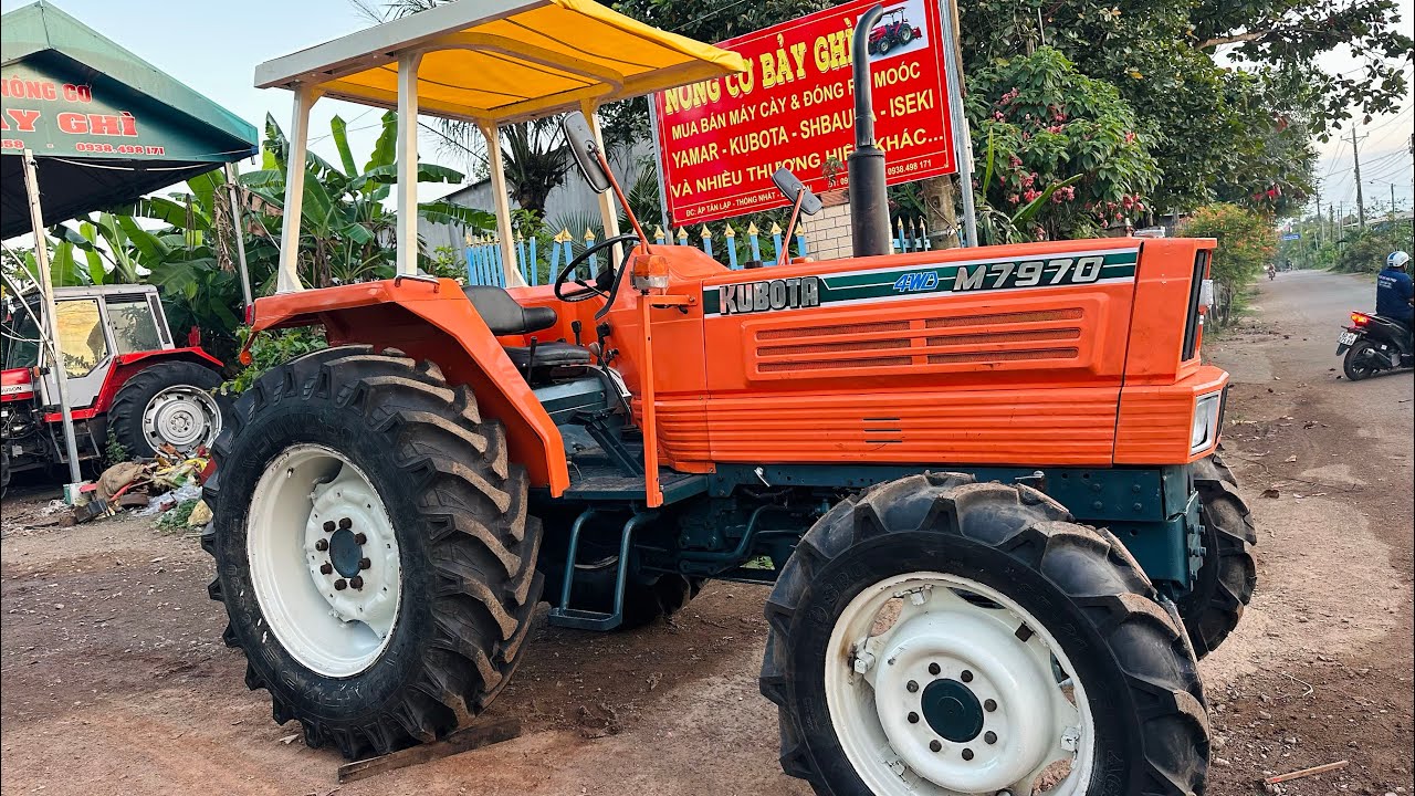 Kubota M7970DT Bãi Nhật Xe Đẹp. Ae quan tâm LH 0918.152.958 | Nông Cơ Bảy Ghì