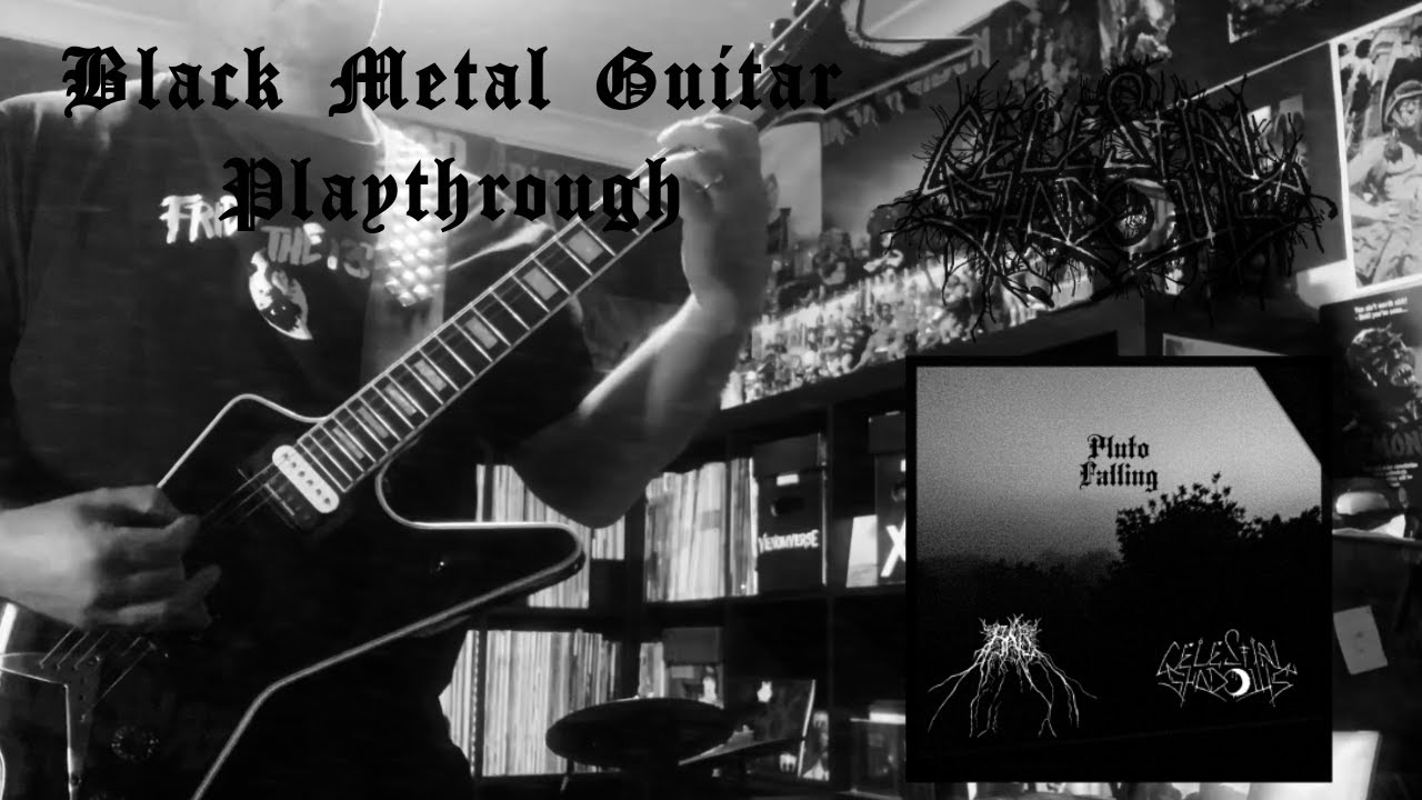 Celestial Shadows - black metal guitar playthrough