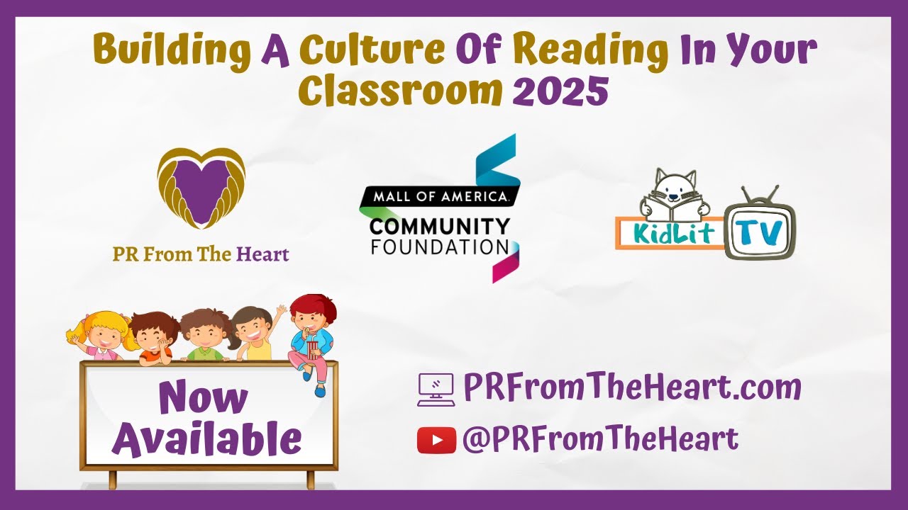 PR From The Heart&rsquo;s Building A Culture Of Reading In Your Classroom 2025 | Mall of America