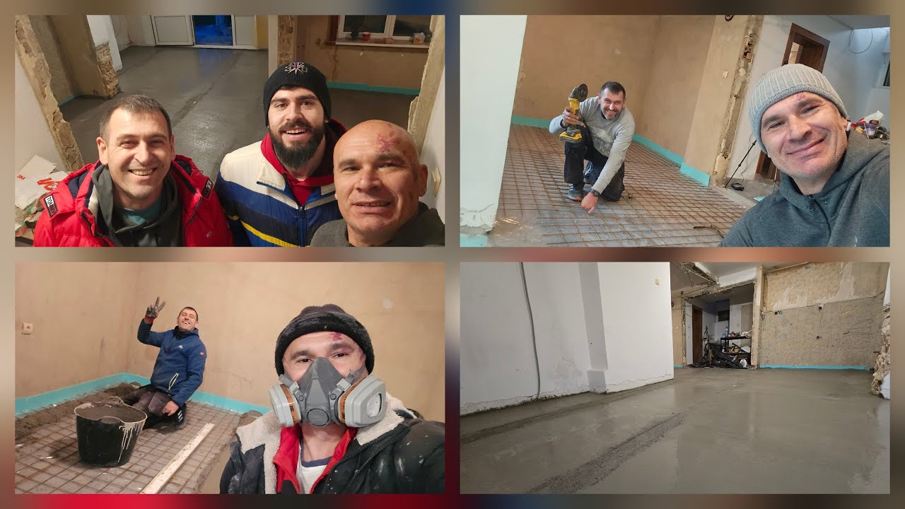 44. Тайните на здравия под - изолация, здравина и замазка!!!