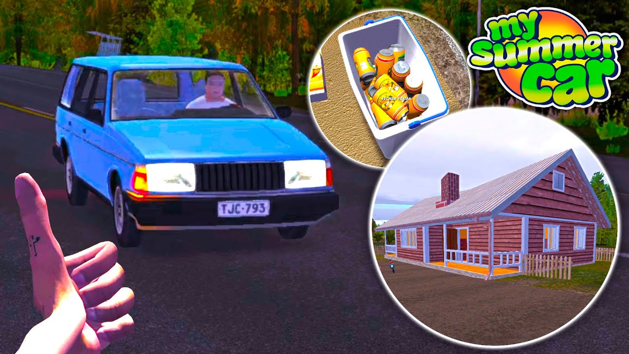 Novo DOIDO, novos ITENS e nova CASA! - My Summer Car #126