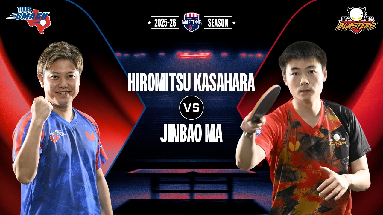MATCH HIGHLIGHTS: Hiromitsu Kasahara vs Jinbao Ma  | MLTT Week 12 (Pleasanton, CA)