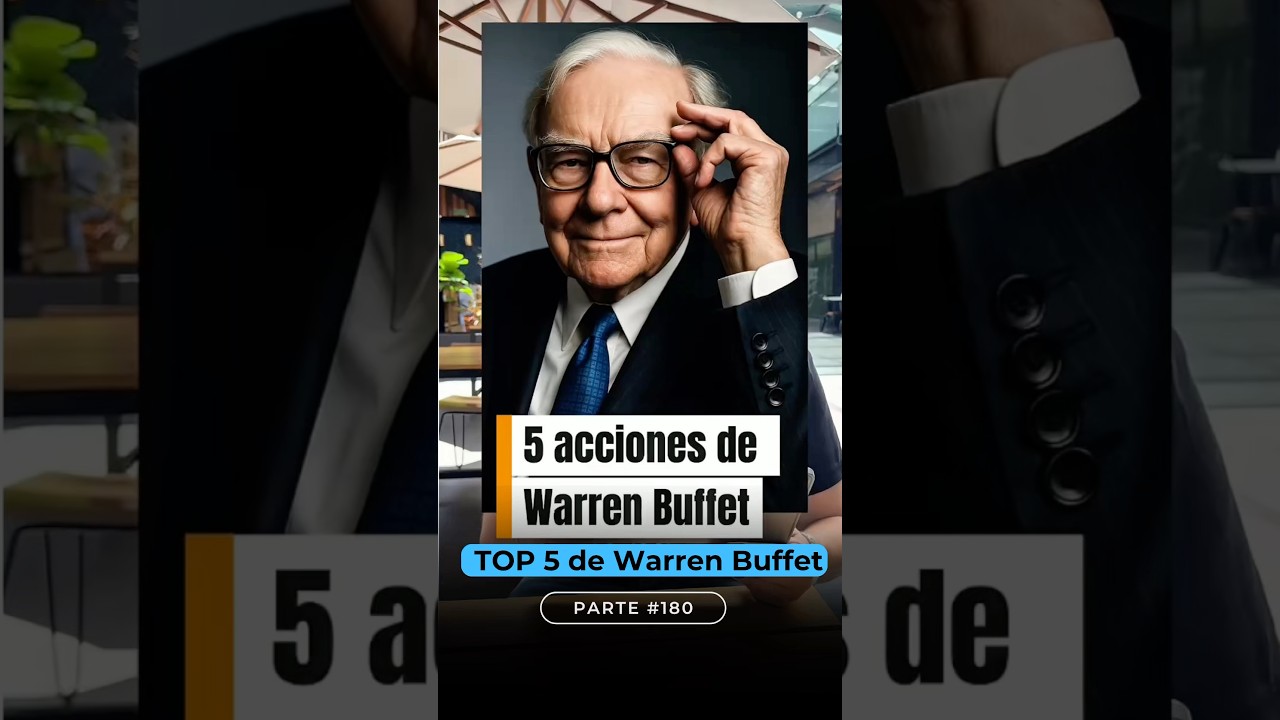 Top 5 acciones en las que invierte Warren Buffett. #acciones #dividendos #bolsadevalores