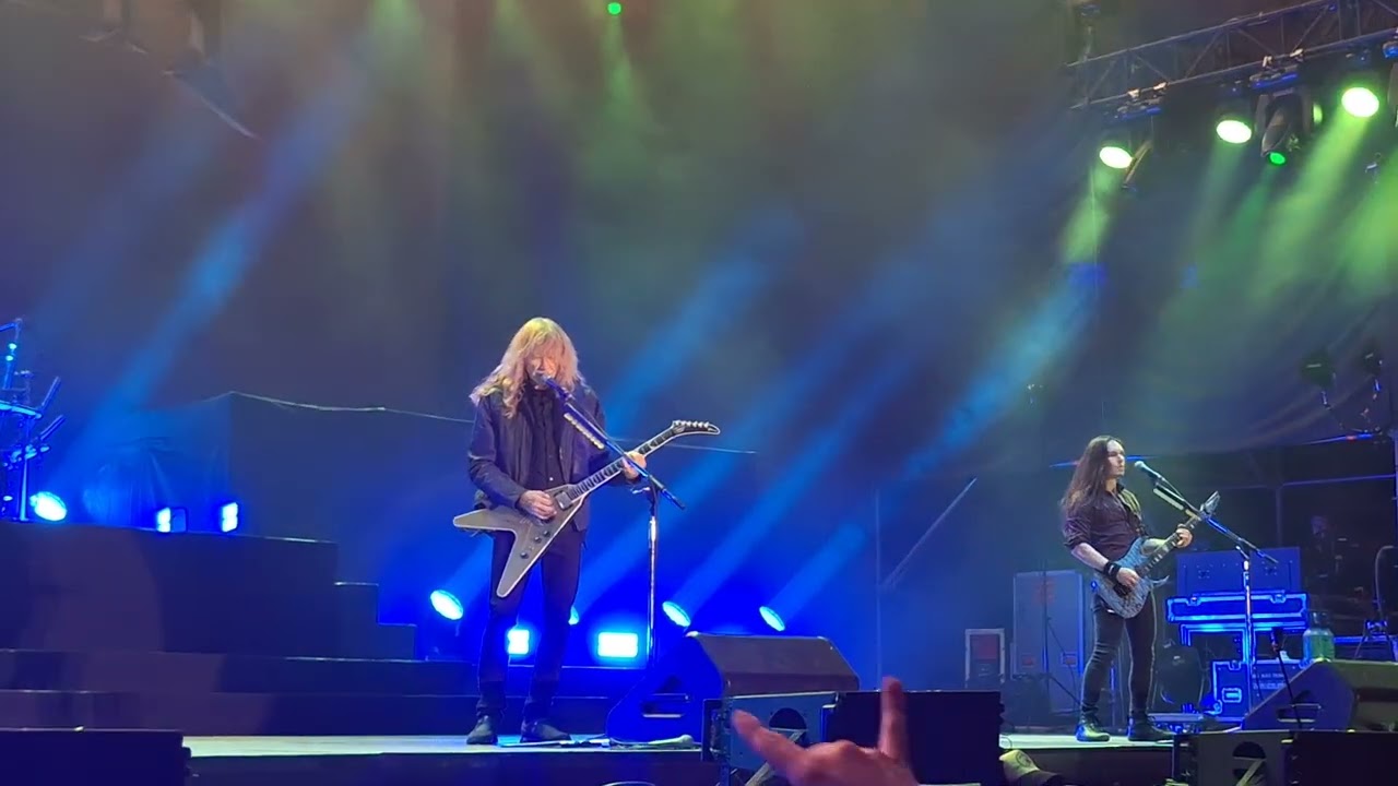 Megadeth Trust Live in Gdańsk Poland, Mystic Festival 2024