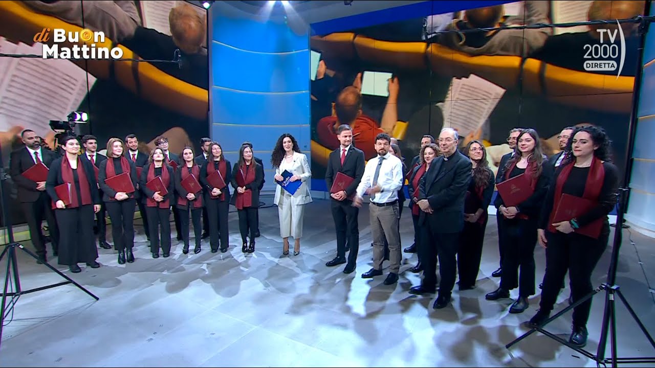 Di Buon Mattino (Tv2000) - Mons. Marco Frisina insieme al Coro della Diocesi di Roma