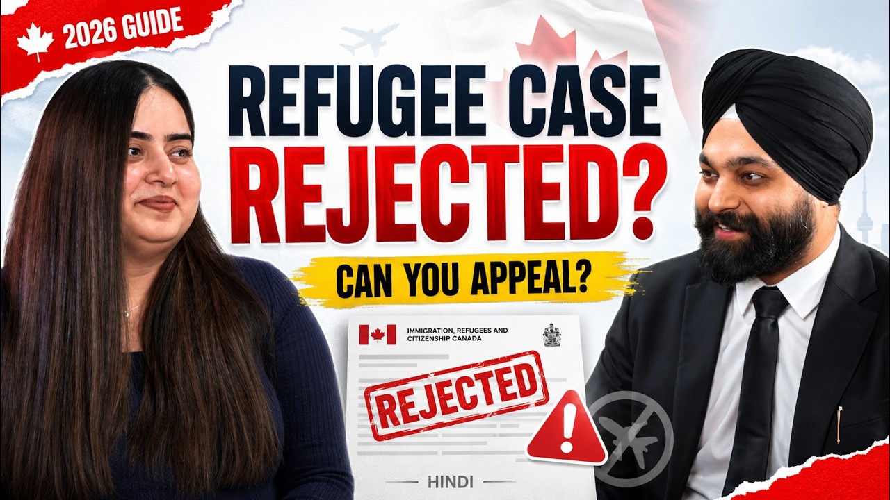 Canada Refugee Case Rejected? How to Appeal & Avoid Deportation (2026 Guide)
