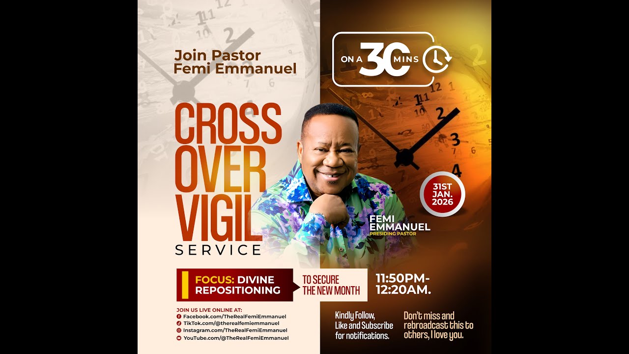 Crossover Vigil || Divine Repositioning || Securing The New Month || January Edition