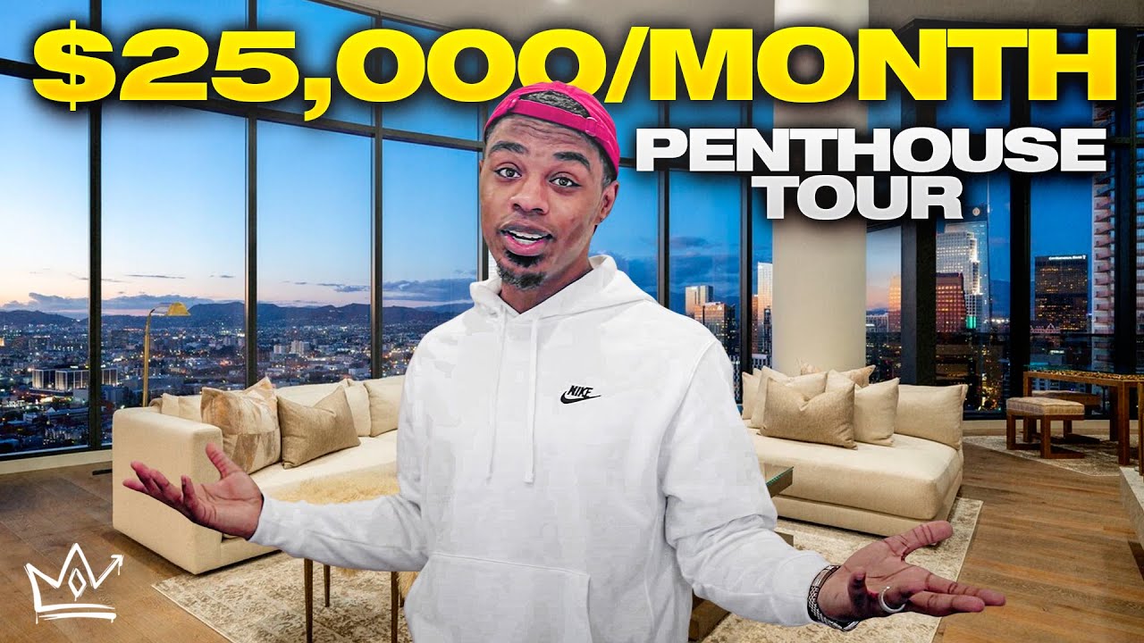 Inside Tour of My $25,000/Mo PENTHOUSE In DTLA (Biggest Penthouse in Circa)