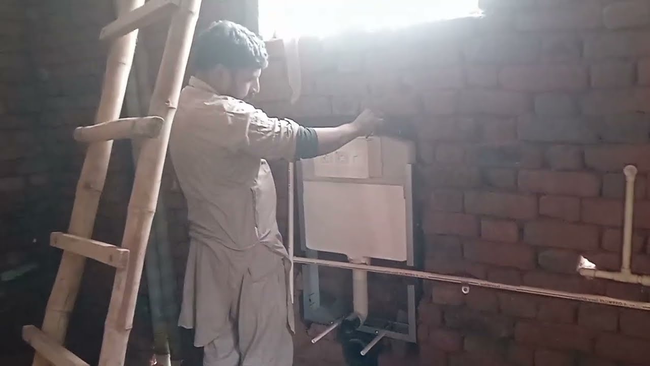 Paal burjdalla Bathroom fitting and All water in let out let pipes biut concealed 