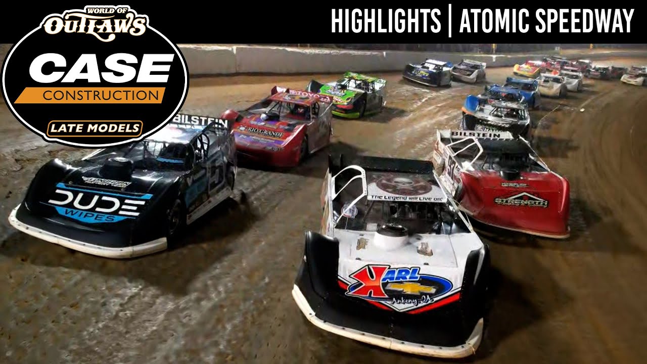 World of Outlaws CASE Construction Late Models | Atomic Speedway | August 24, 2024 | HIGHLIGHTS