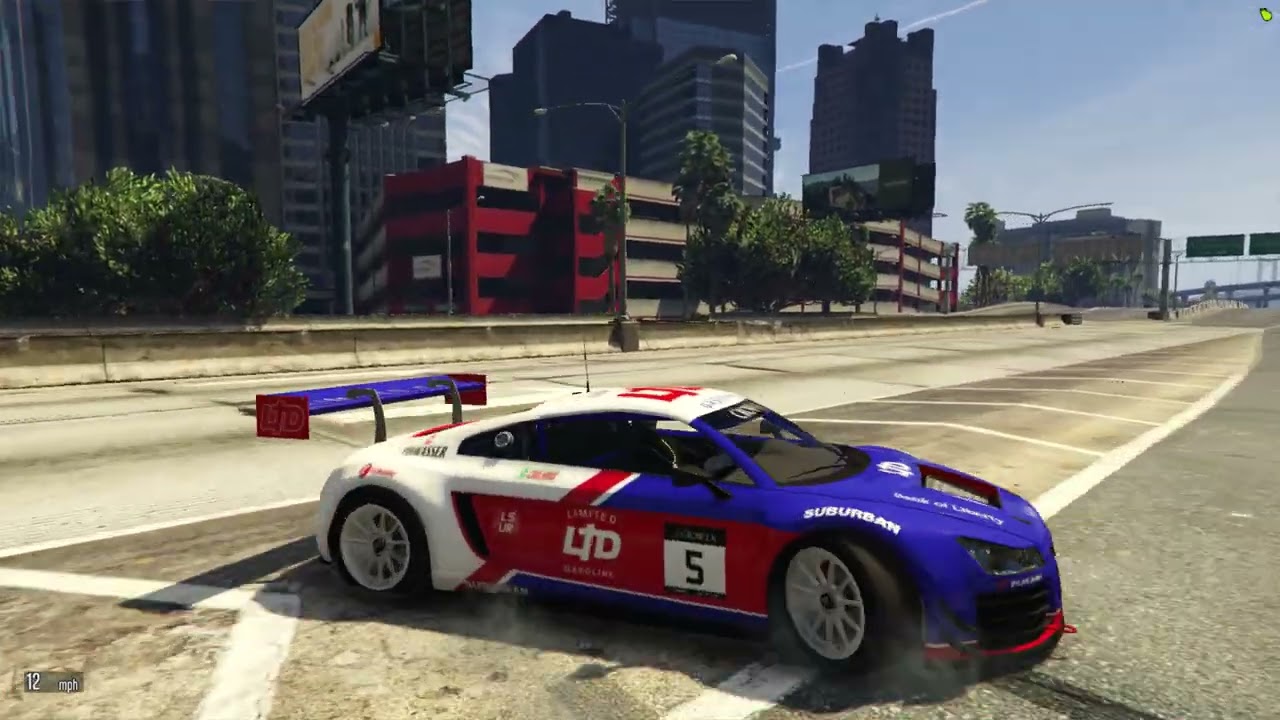 Doing a lap around San Andreas with a 9F LMS #690 (Bonus)