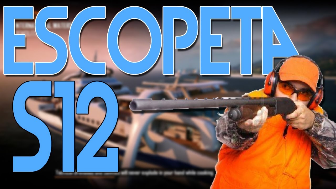 ESCOPETA S12 - Black Ops 2