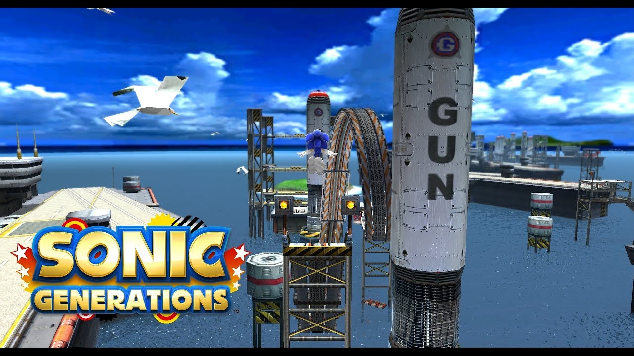Sonic Generations - Sonic Adventure 2 - Metal Harbor