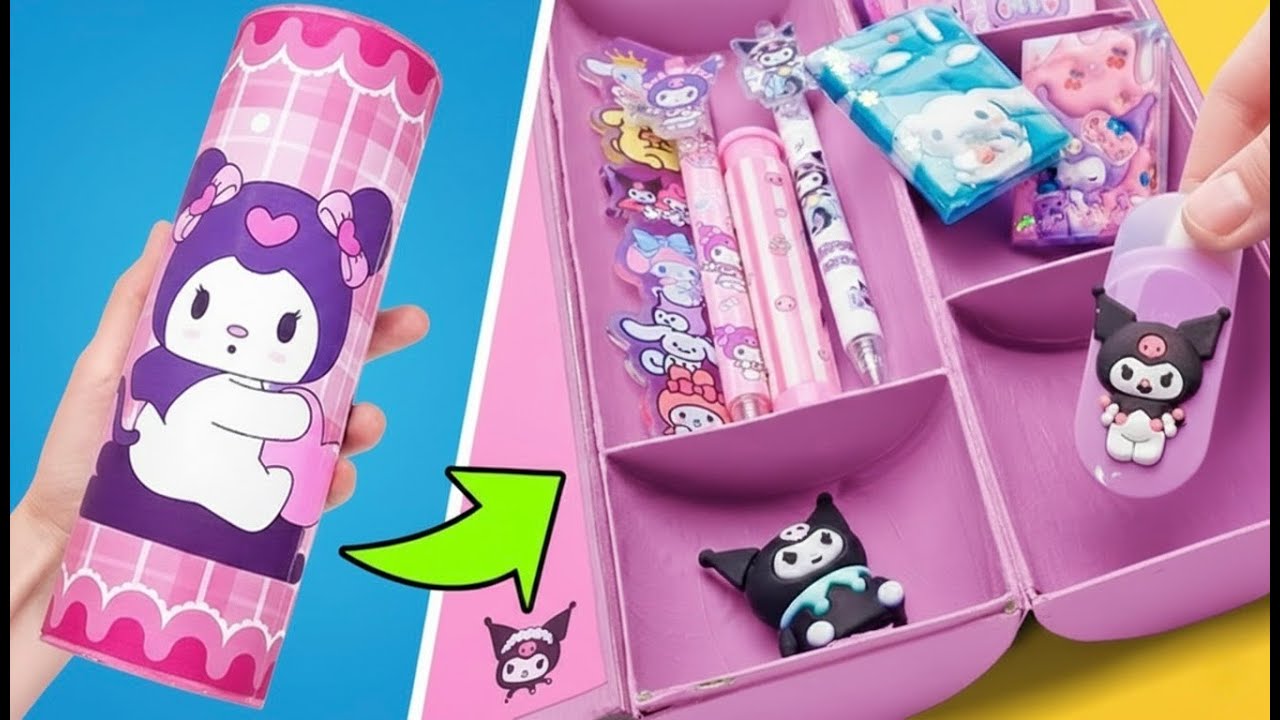 Trasforma un Tubo di Patatine nel Portapenne Più Cool di Sempre! 🍟✏️