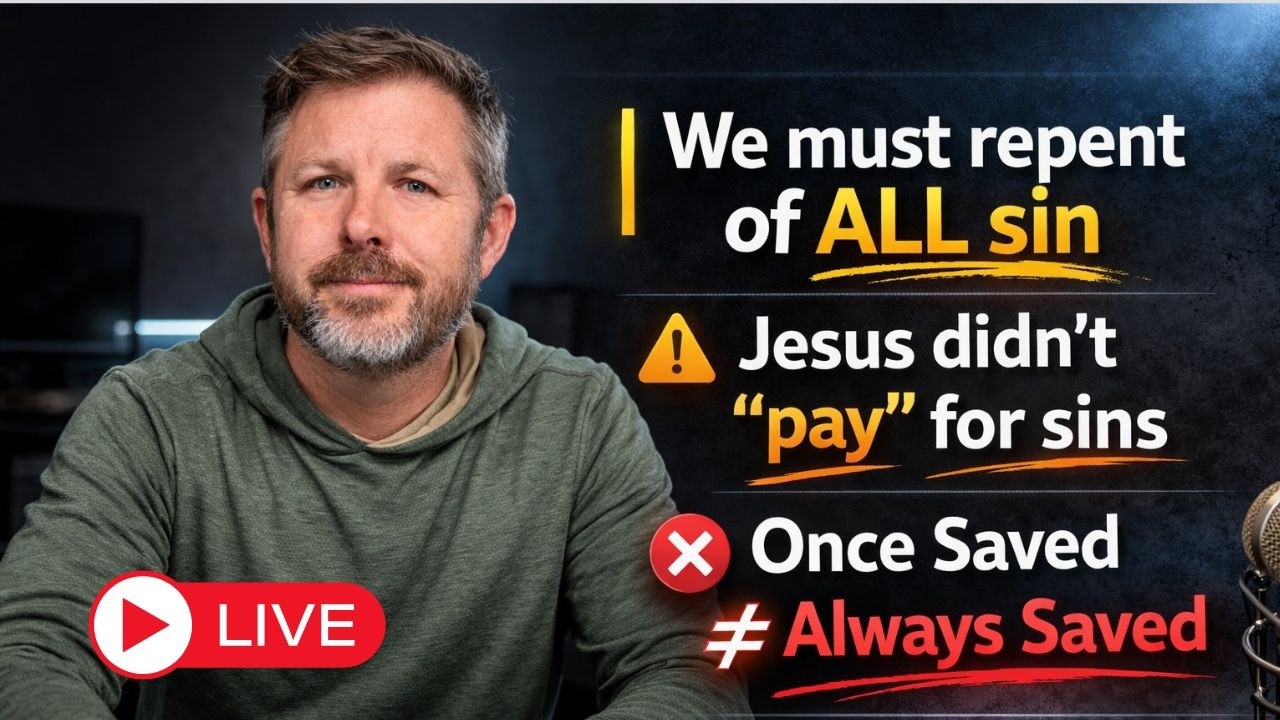 Daily Discussions 3/13/26 | Is salvation conditional? Can a believer fall away? What is repentance?