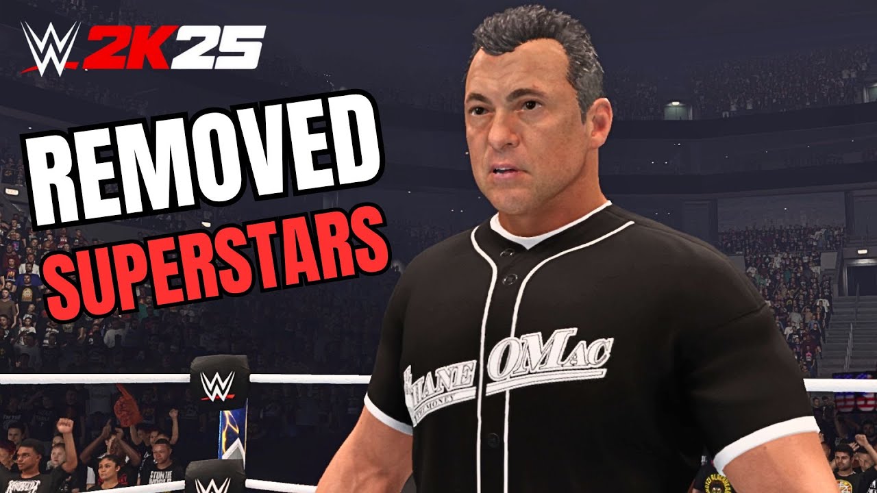 WWE 2K25 Removed Superstars.. THESE Names Aren't Playable In WWE 2K25!