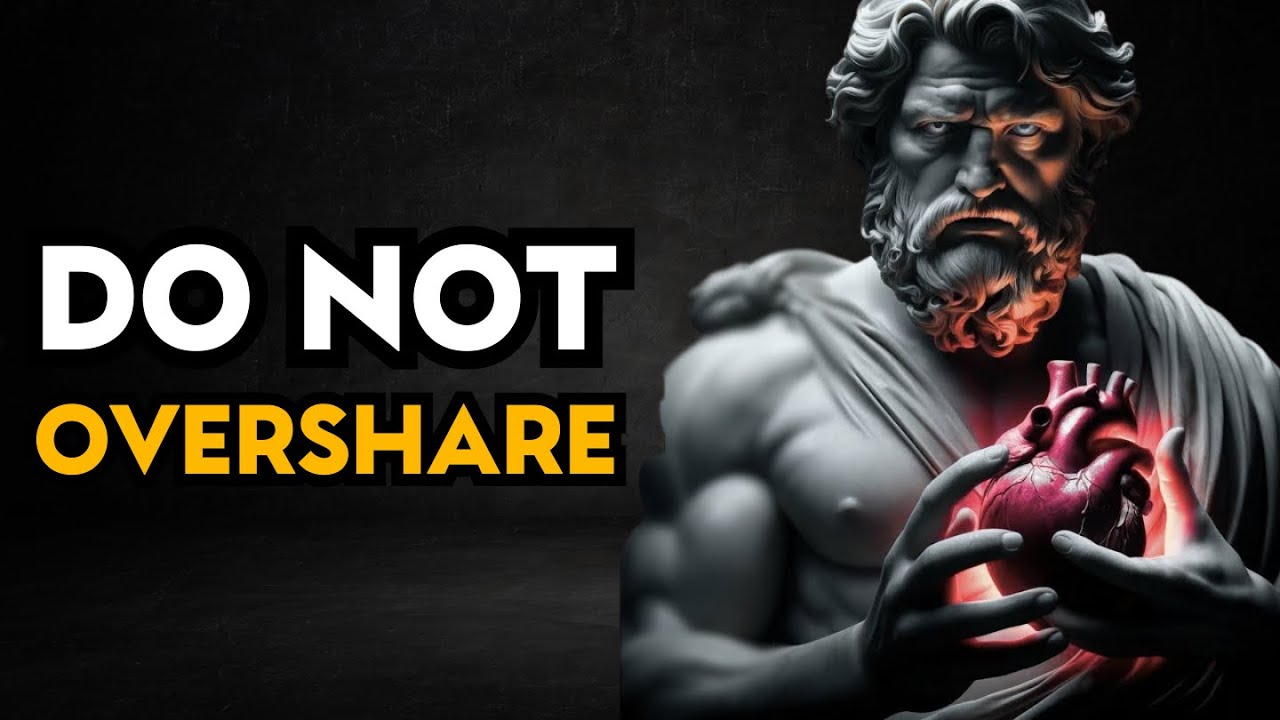 The Dangers of Oversharing | STOICISM