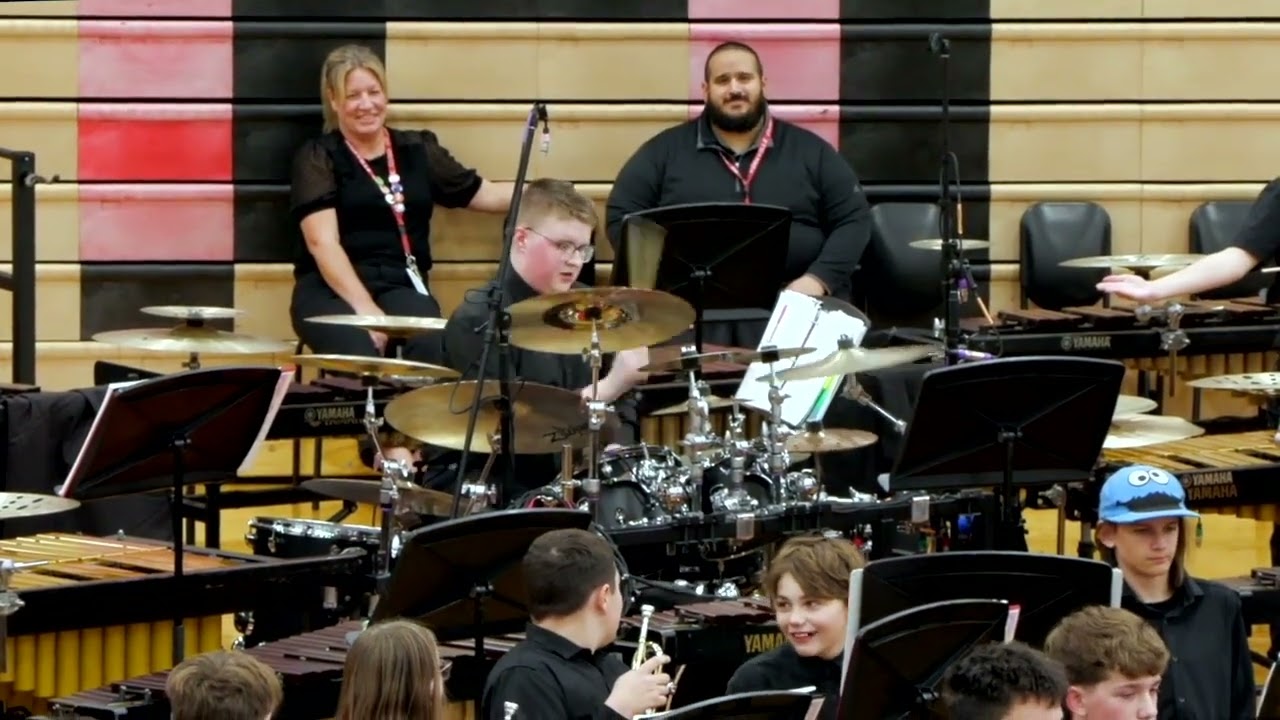 YMS 8th Grade Band and YHS Wind Ensemble - November 4, 2025