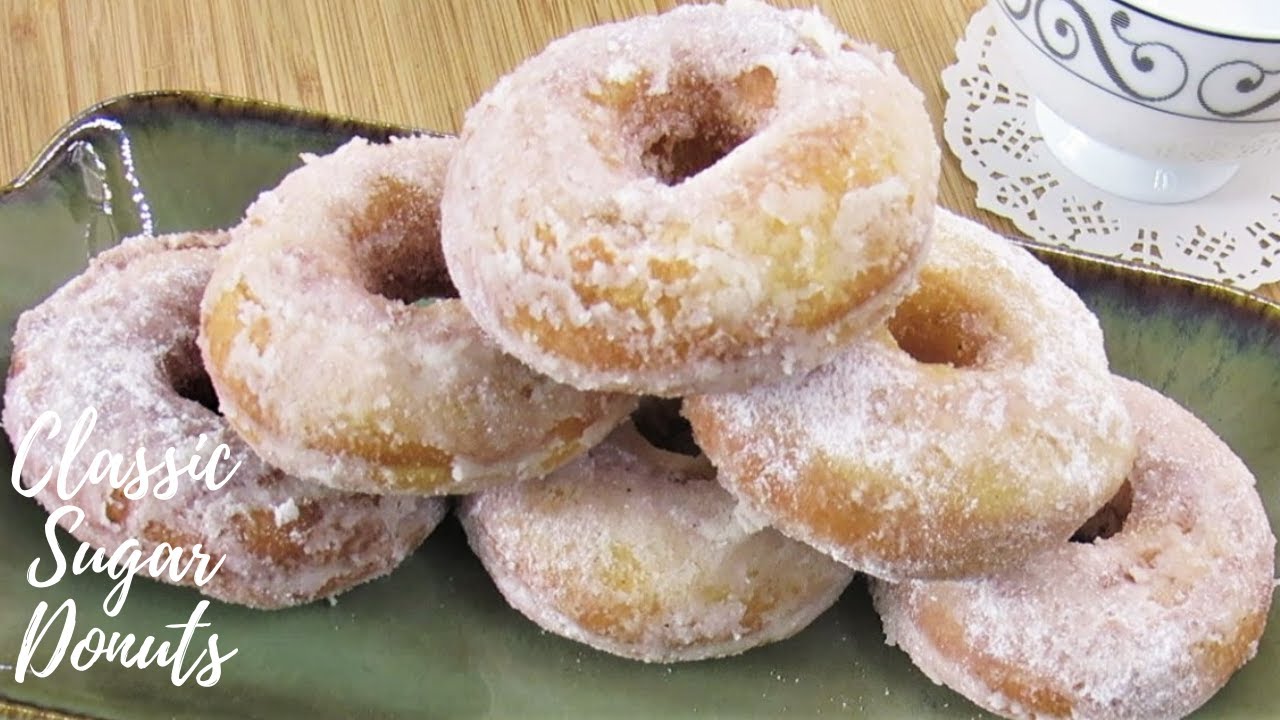 Classic Sugar Donuts No egg,no yeast,no curd recipe