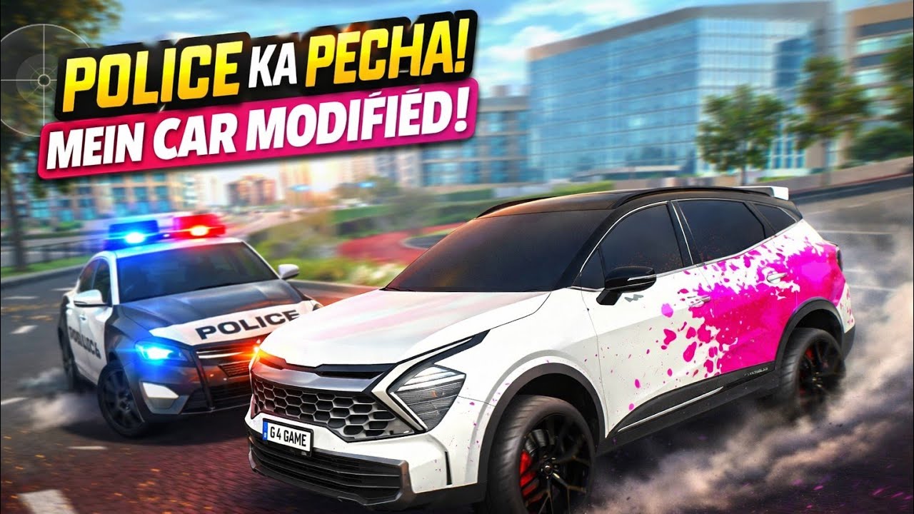 High Speed Police Chase After Crazy Modification 😳🔥 #viral #luxurycargame #gaming 