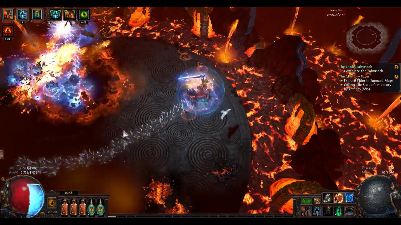 Golemancer vs Yellow guardian 