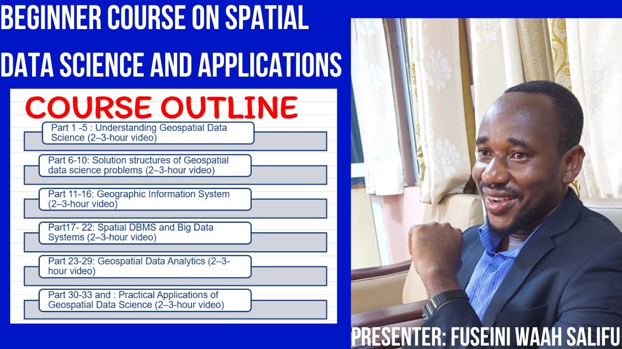 Spatial data science course outline