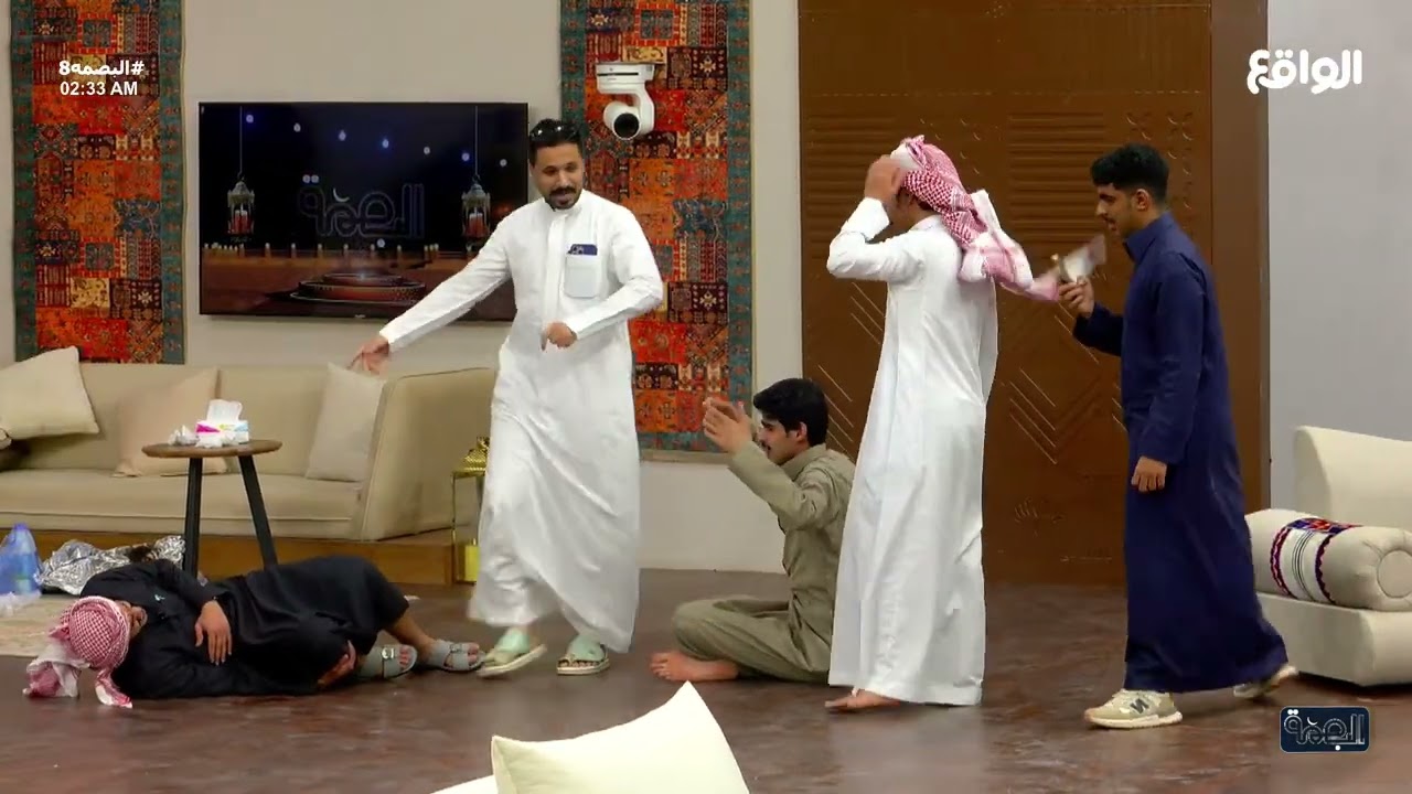 سرقة سلطان آل بريك وسلمان بن ملهي لجوالات ناصر الحربي ! | #البصمه8
