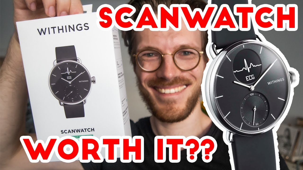 Обзор Withings Scanwatch (тест сердечного ритма, распаковка, первый взгляд)