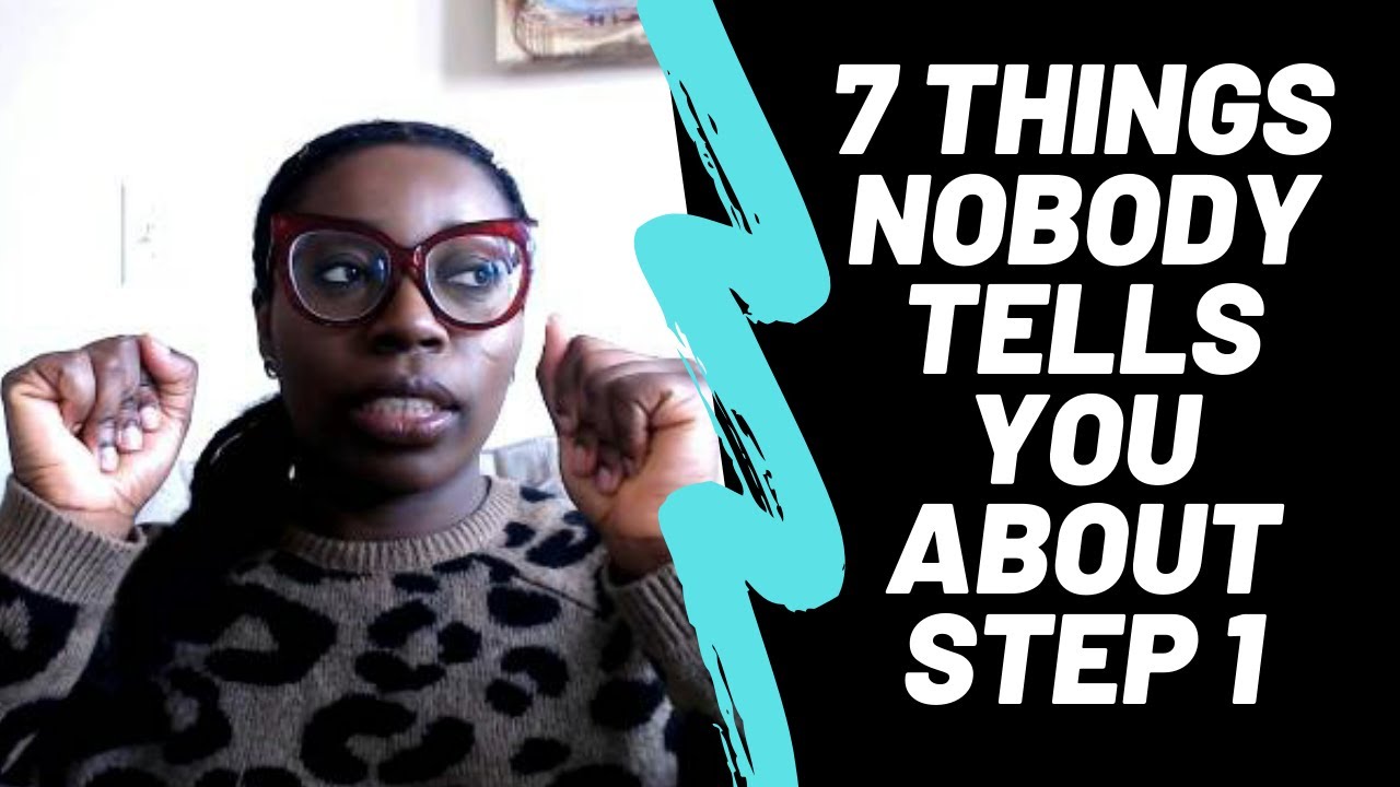 7 SECRETS NOBODY TELLS YOU ABOUT STEP 1 USMLE