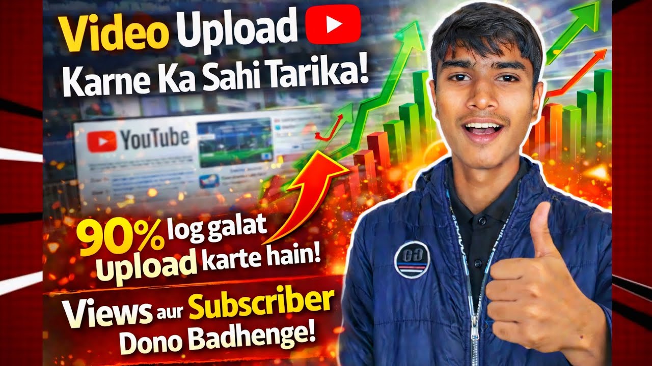 Youtube per video Kaise upload kare | YouTube Video Upload Karne Ka Sahi Tarika | 2026 Method 