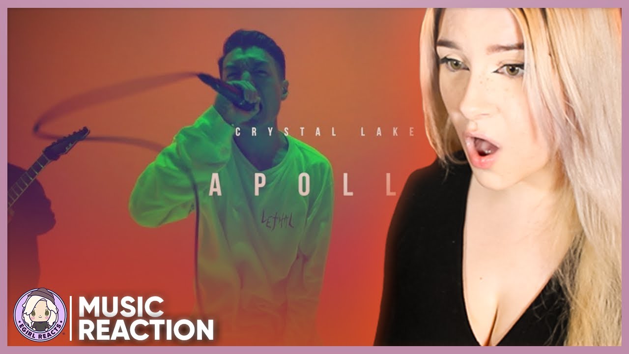 E-Girl Reacts│Crystal Lake - Apollo│Music Reaction