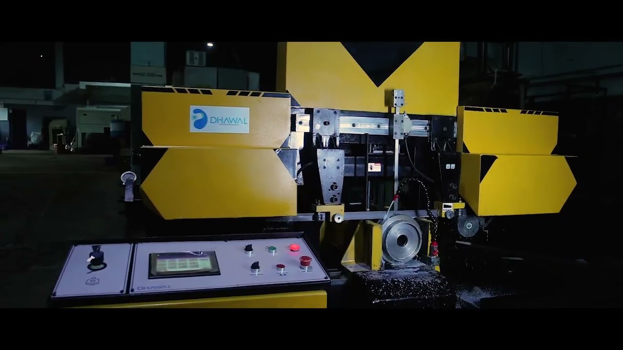 Fully Automatic Bandsaw Machine.Double Column;Dual Linear Guides; BRAB-315