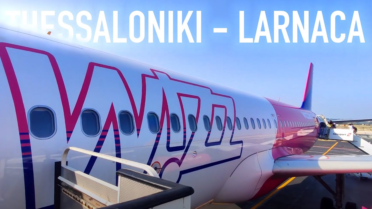 Flight Report | Economy class Wizz Air Flight Thessaloniki(SKG)—Larnaca(LCA) on A320-200
