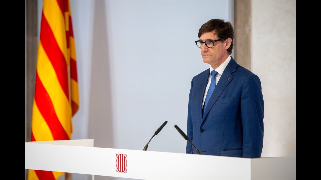 Toma de posesión de Salvador Illa